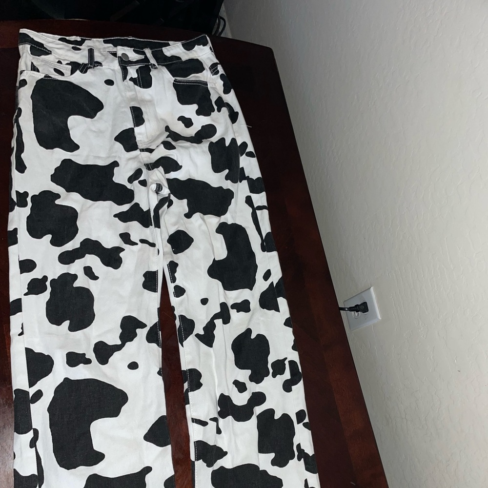 cow print pants